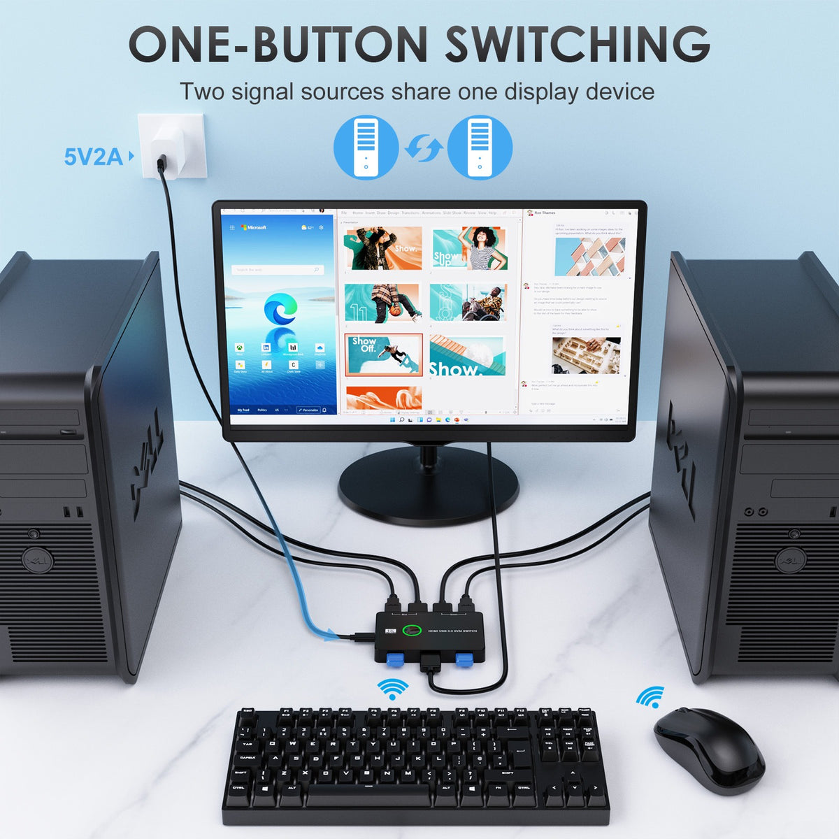 USB 3.0/HDMI/KVM Switch