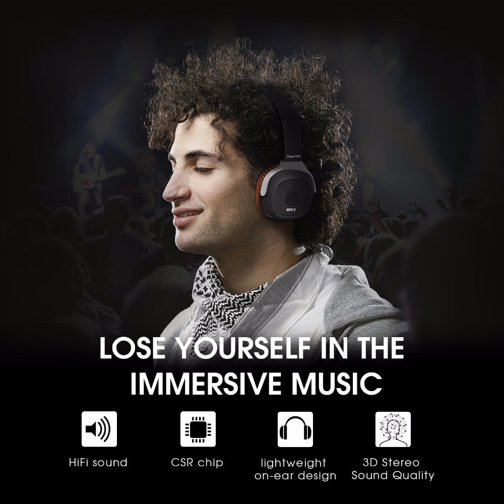 New Bee Wireless Bluetooth Headphone
