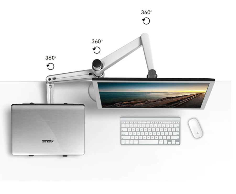 Monitor stand arm